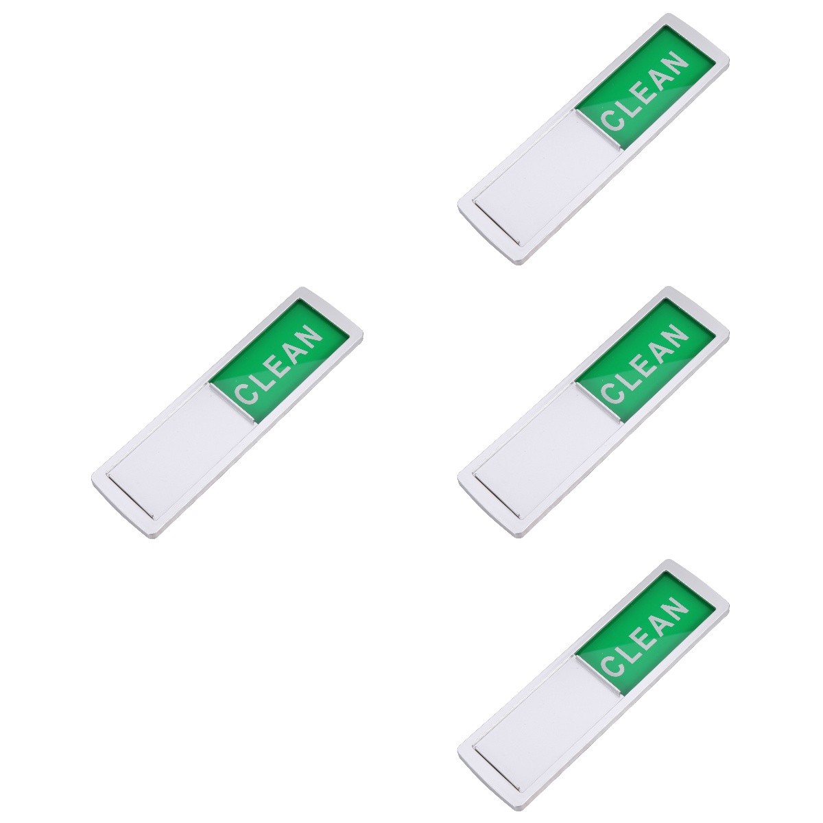 4 PCS Indicator Dishwasher Notice Board Clean Dirty Sign