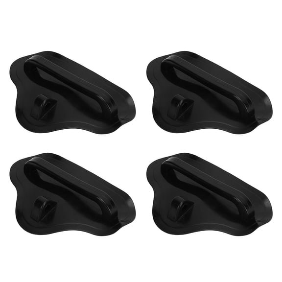 4 PCS Inflatable Boat Grab Handle Heavy Duty Ergonomic PVC Triangle Pull Strap Handles for Kayak Rubber Boats Watersports Accessory 10 in / 25.4 cm