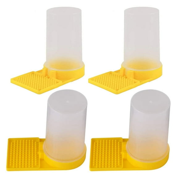 4 PCS Insect Feeder Insect Feeding Solution Plastic Texture Feeding Equipment