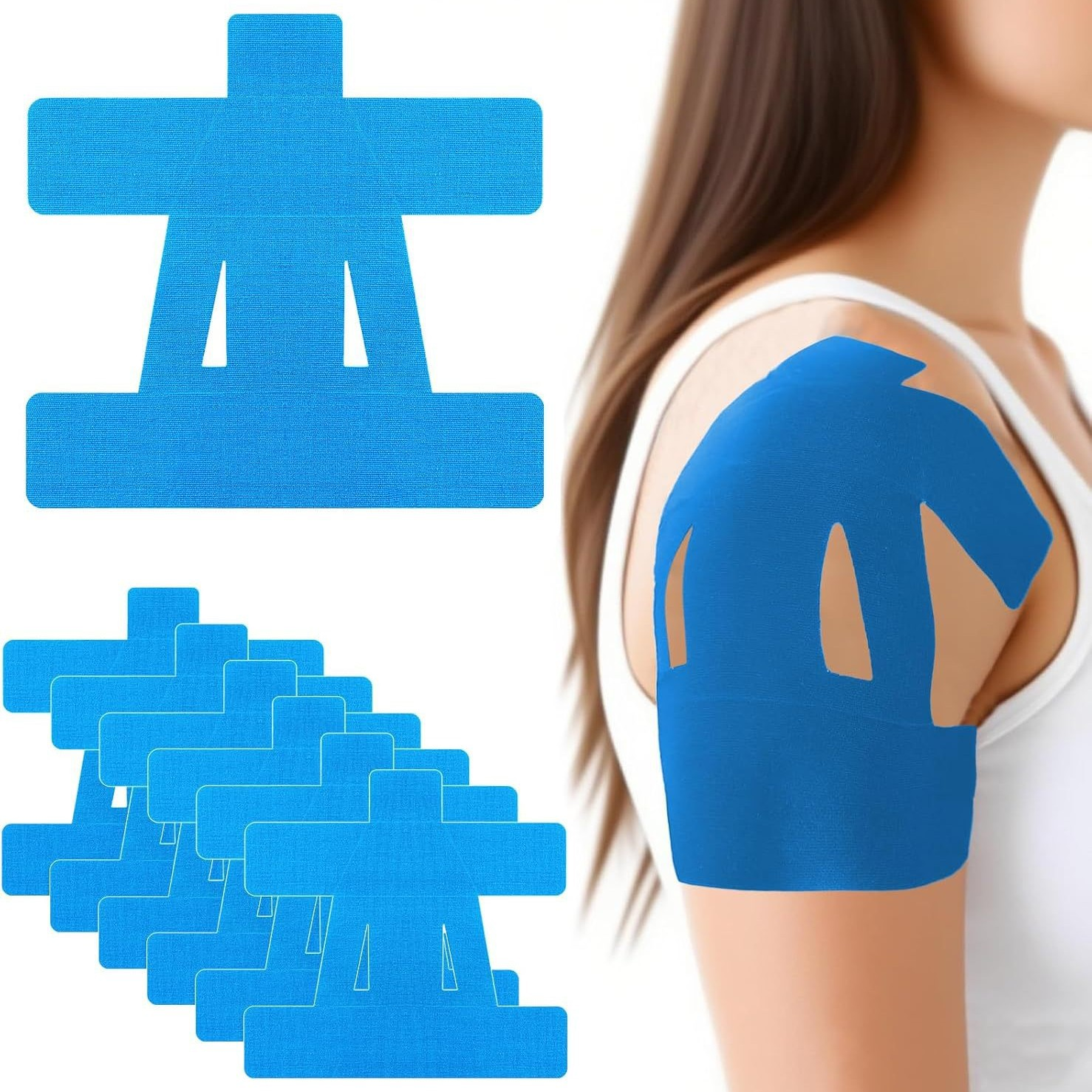 4 PCS Kinesiology Tape for Muscle Lnjury Prevention Gym Fitness Sports Tape Muscle Support Adhesive Kinesiology Sport Tape