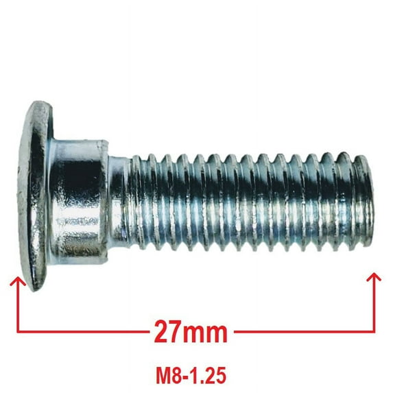 4 PCS M8 Dirt Pit Bike Brake Disc Rotor Wheel Hub Mounting Bolts Screw 125 150CC M8x1.25