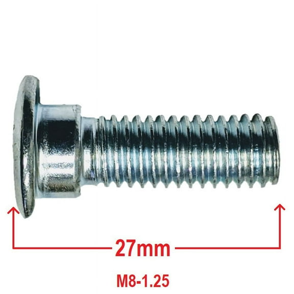 4 PCS M8 Dirt Pit Bike Brake Disc Rotor Wheel Hub Mounting Bolts Screw 125 150CC M8x1.25