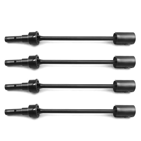 4 PCS Metal Front & Rear CVD Drive Shaft for TRAXXAS E REVO 2.0 86086-4 RC Car