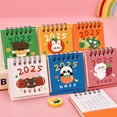 4 PCS Mini Desk Calendar 20242025, from July 2024 to December 2025