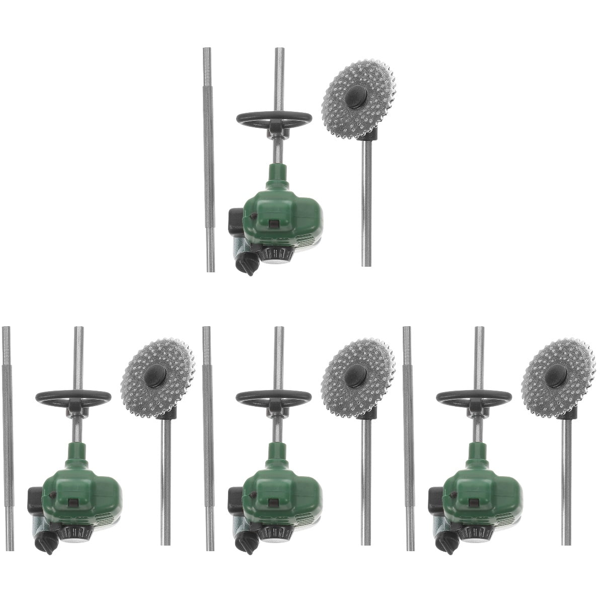 4 PCS Mini Lawn Mower Decor Miniature Mower Truthless The Green