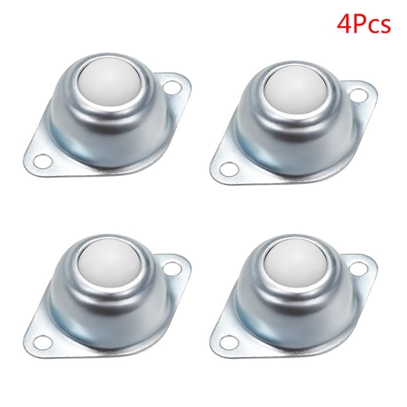 4 PCS Mini Swivel Casters Wheels Nylon Universal Wheels Storage Box Roller