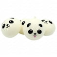 thumbnail image 1 of 4 PCS Panda Dumpling Squishy Toys Stress Balls for Kids and Adults Stretchy Sensory Fidget Toys Bun Squeeze Stress Relief Squeeze Ball Autism Sensory Toys Party Favors Easter Stuffers, 1 of 5