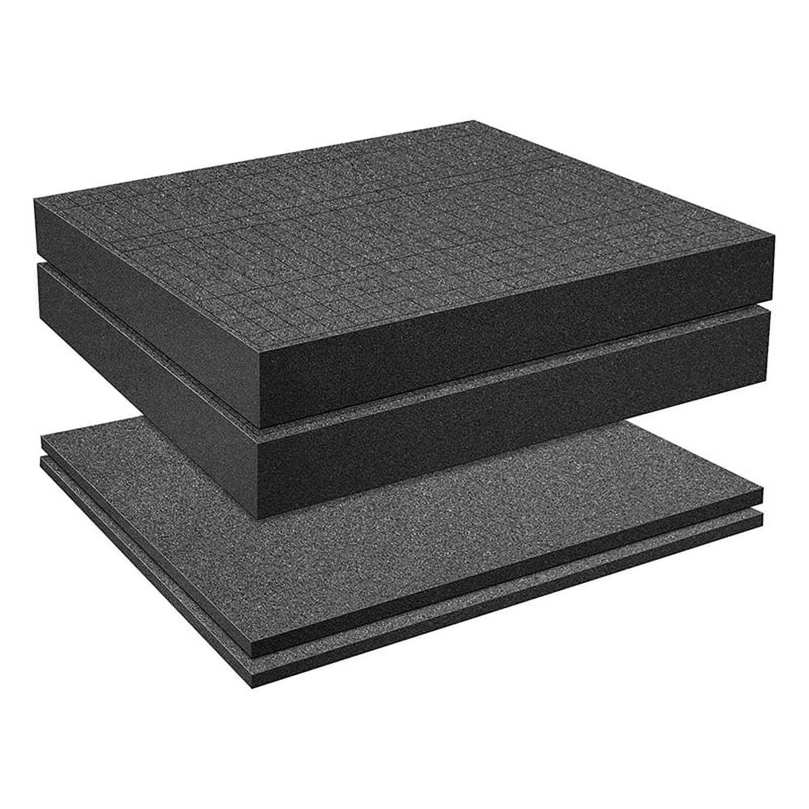 Fall Apart Box 4 PCS Pick Apart Foam Insert Pluck Pre Square Sheet Foam with Bottom ...