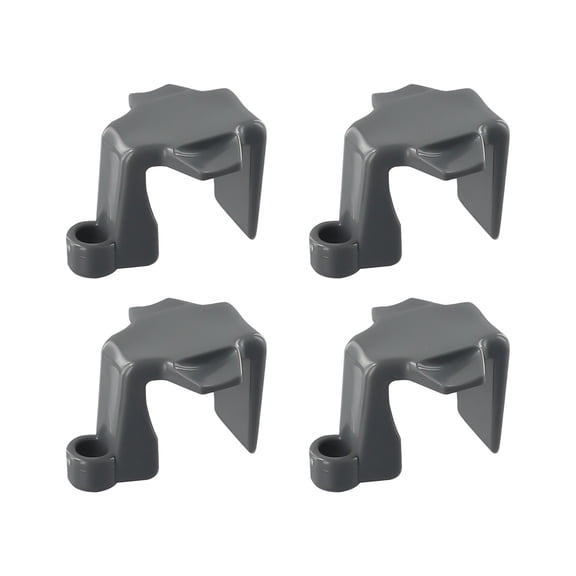 4 PCS Pontoon Boat Fender Clips -Boat Bumper Clips Adjusters -Pontoon Boat Square Rail Fender Hanger for Docking