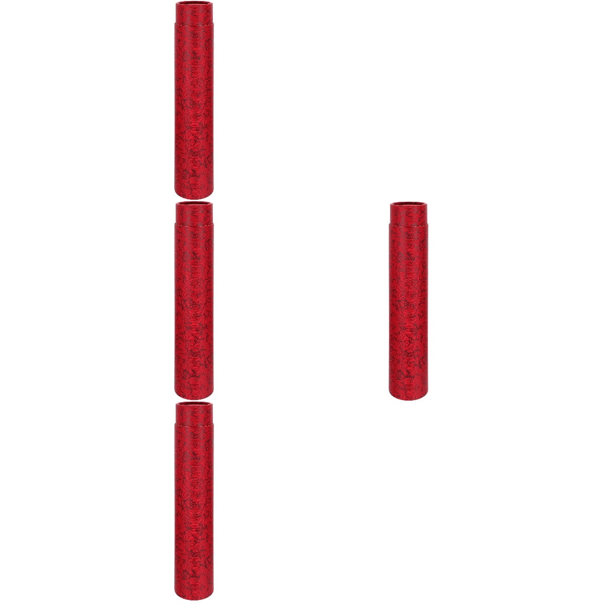 4 PCS Pullout Poster Tube Play Mat Storage Bins Drafting Tube Packing