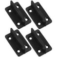 4 PCS Pulley Positioner Floor Guide Track Pocket Door Bottom Guide Barn