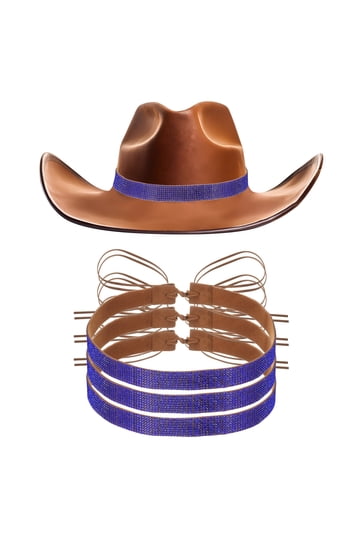 Rhinestone Hat Band display picture 2