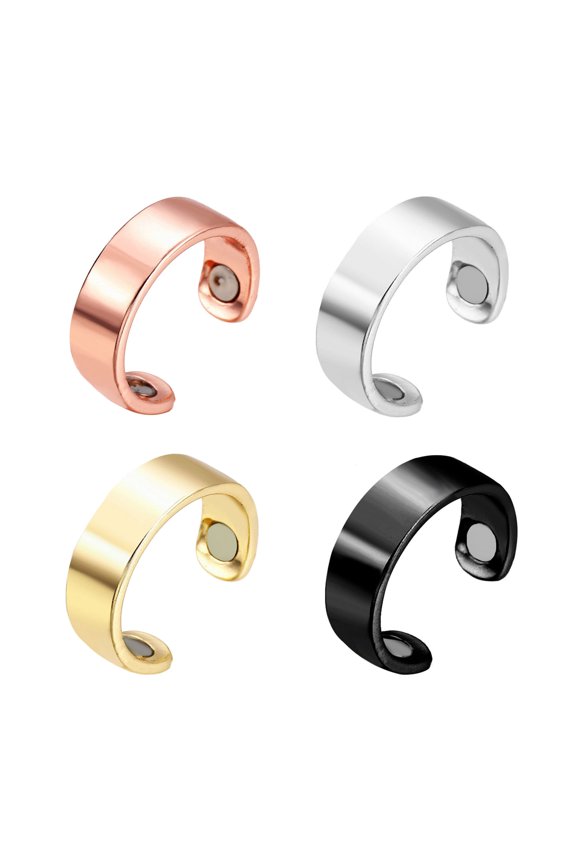 4 PCS Rings Unisex Lymph for Finger