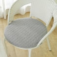 thumbnail image 1 of 4 PCS Round Seat Cushion Thickened Chair Pad,Non Slip Comfortable Dining Chairs Cushions,13.7 Inch Soft Washable Durable Office Single Seat Pads for Bedroom Living Room Kitchen Chair Cushions, 1 of 6