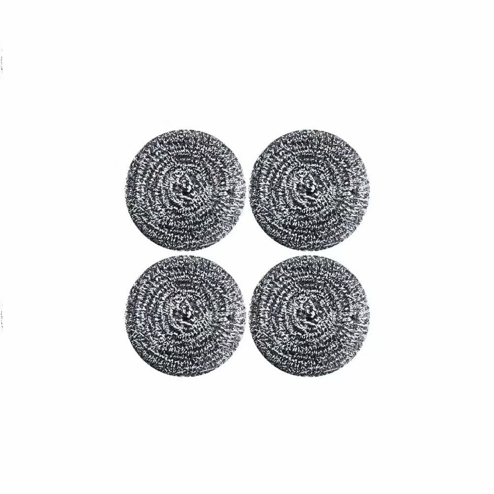 Yannee 1Pc Stainless Steel Sponges Scrubbers Cleaning Ball Utensil Scrubber  Metal Scrubber Scouring Pads Ball for Pot Pan Dish Wash Cleaning for  Removing Rust Dirty Cookware Cleaner with Handle Blue 