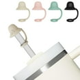 thumbnail image 1 of 4 PCS Straw Cover Cap for Stanley 30&40 Oz Cup, Silicone Sun Hat Straw Topper Accessories Anti-dust for Men & Women Gift, 1 of 14