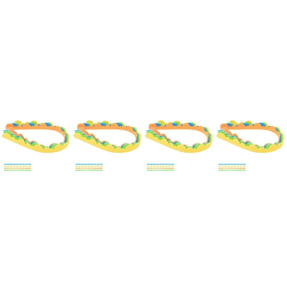 4 PCS Succulents Decorations Bulletin Board Decor 90X4X0.5CM