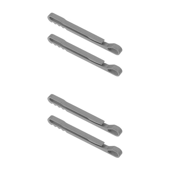 4 PCS Titanium Alloy Carabiner Spring Snap Clips Hook Keychain Keyring Buckle Locking Clips Hanging Buckle Ring Buckle Outdoor Equipment