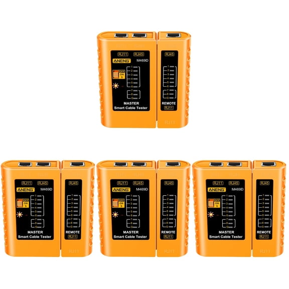 4 PCS Tool Tester Network Telephone Line Universal