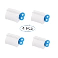thumbnail image 1 of 4 PCS Toothpaste Squeezer Roller, Toothpaste Holder Toothpaste Tube Squeezer, Toothpaste Dispenser , Blue, 1 of 6