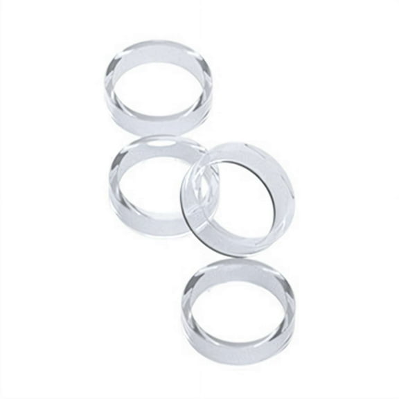 4 PCS Transparent Joystick Rocker Protection Ring for Nintendo Switch 2 PRO, Game Accessories
