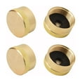 thumbnail image 1 of Flame King 1 lb Propane Gas Tank Cylinder Cap, Universal Solid Brass, Durable, Heavy-Duty, 4 Count, 1 of 4