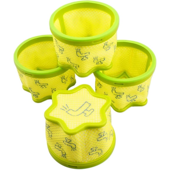 4 PCS Vacuum Pre-Filter Replacement Fit for LG CordZero A9 Series Cordless Stick Vacuum Cleaner Accessories HEPA Filter Replacement Parts ADQ74774001 A927KGMS A925KSM A913BM