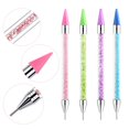 thumbnail image 1 of 4 PCS Wax Pen, Diamond Painting Drill Pens No Wax Needed Self-Stick Drill Pens, Diamond Art Pens for DIY Crafts Painting Cross-Stitch Nail Art - Pink&Green&Purple&Blue, 1 of 9