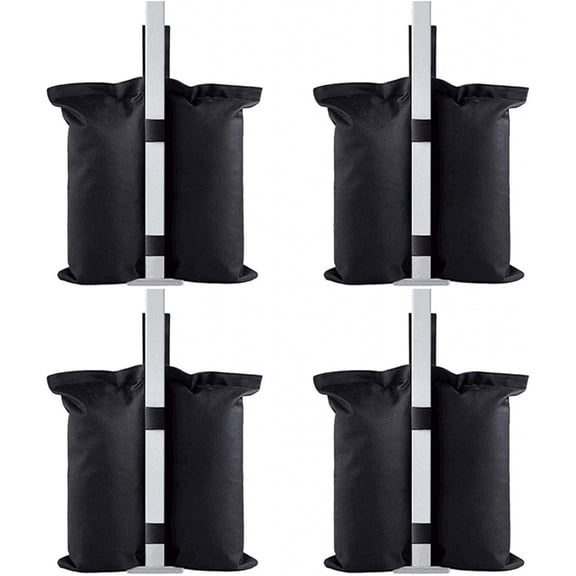 4 PCS Weights Bag for Pop up Canopy Tent Weighted Feet Bag Sand Bag,Canopy Bag, Canopy Weight Bags (only four bag)
