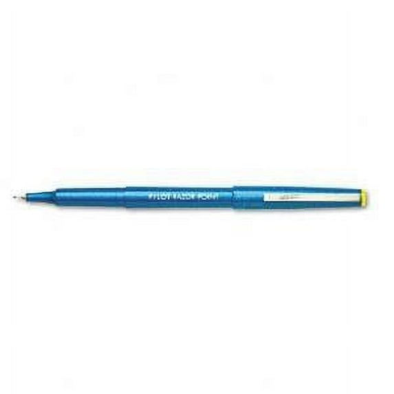 4 PENS: Pilot Razor Point Stick Pen, Extra Fine Point, Blue, (11004)