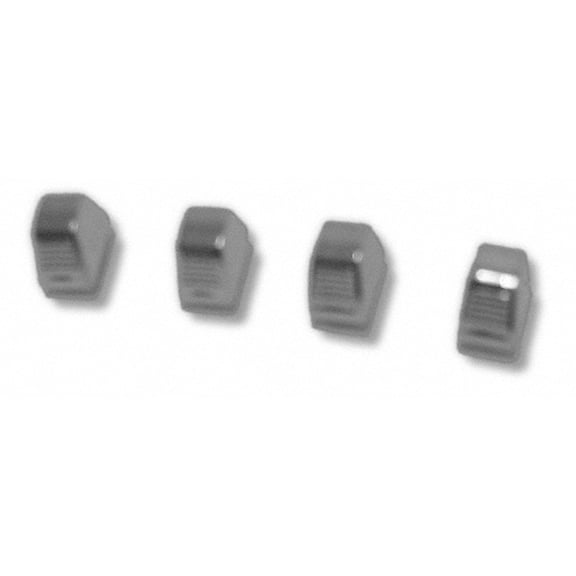 4-PIECE CHROME HEAT AND AIR CONDITIONING CONTROL KNOB SET