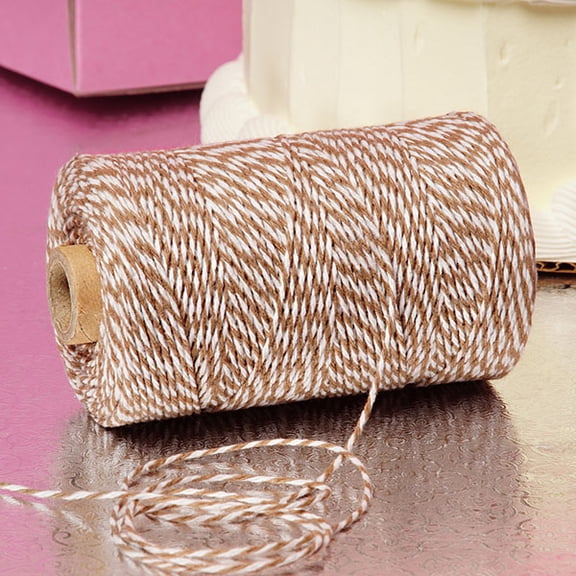4 PLY 240 YD BROWN/WHITE PM BAKER’S TWINE