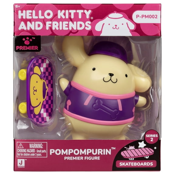 Hello Kitty and Friends - Premier Pompompurin Skateboard 4 inch Figure