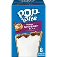 thumbnail image 1 of Pop-Tarts Frosted Cinnamon Roll Toaster Pastries, Breakfast Foods, Shelf-Stable, 13.5 oz (8 Count), 1 of 11