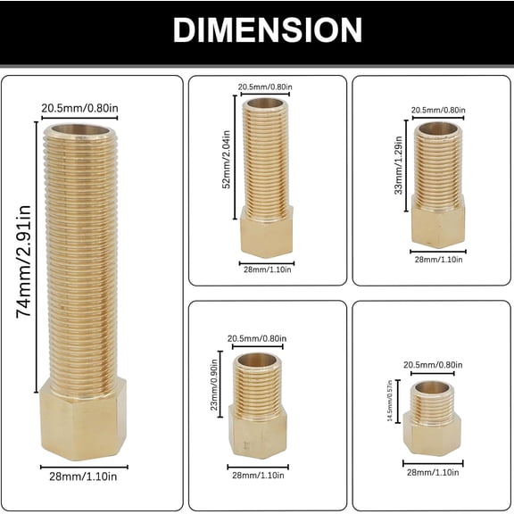 4" PVC to Corrugated Pipe Adapter, Connects 4" Corrugated Drain Pipe to 4" SDR 35 or 4" SCH 40 PVC Pipes, Easy Push Fit Connector for Yard & Gutter Drainage Systems(1 Pack)