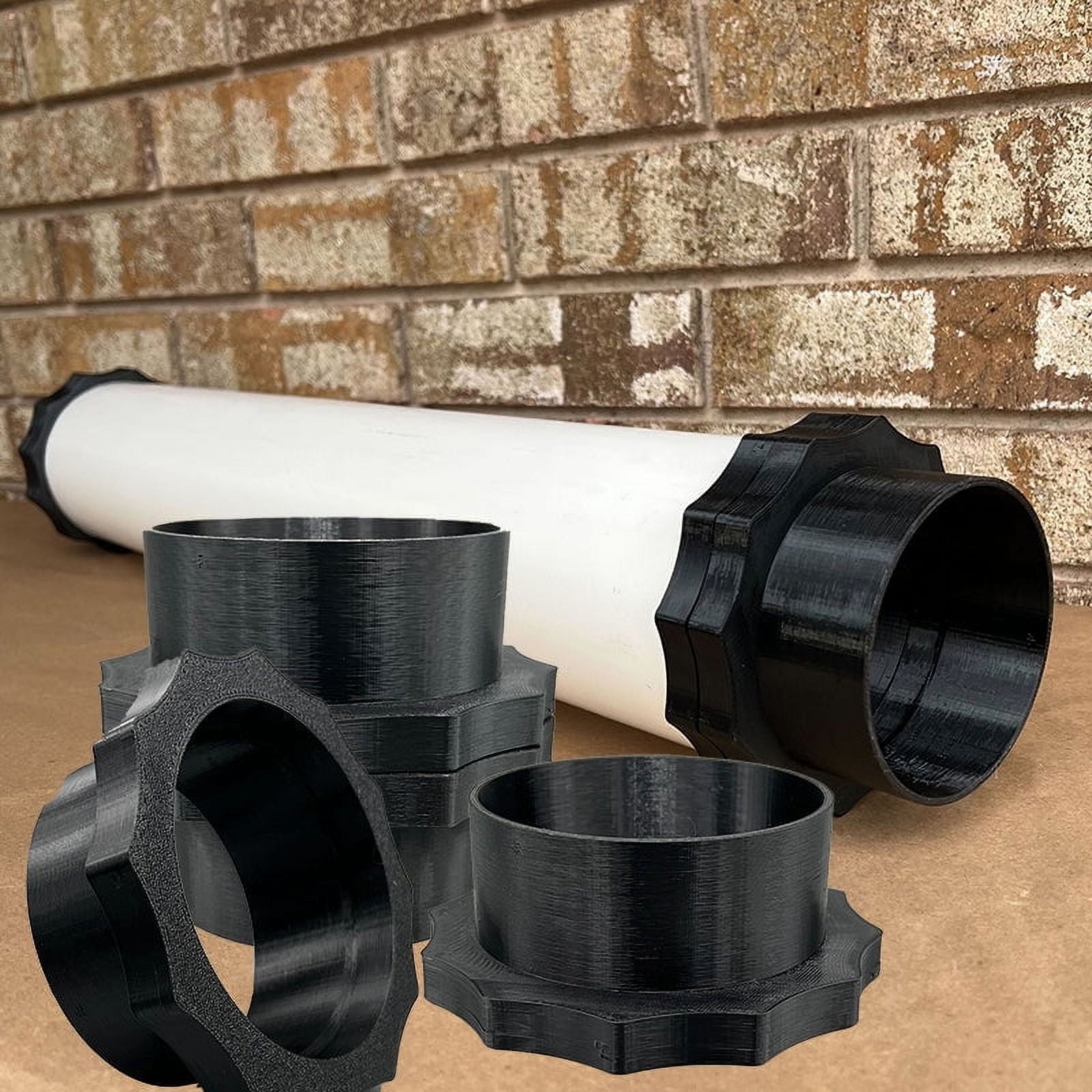 4" PVC Port Dust Collector Fitting Quick Disconnect