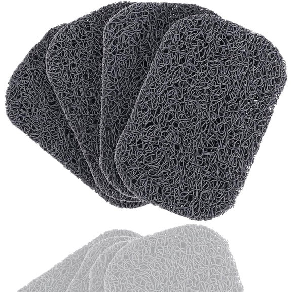 4 Pace Soap Saver Pads, Non-Slip Soap Holder Pad, Self Draining Soap Bar Holder Pads, Soap Saver Dish for Shower Kitchen Bathroom Travel Hotel Cleaning Supplies
