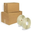 thumbnail image 1 of Clear Hotmelt Machine Tape, 1.9 Mil Industrial Roll, 4 Pack, 3 in x 1000 yd, 1 of 6