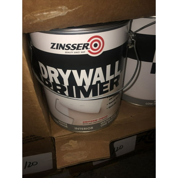 (4 Pack-1 Gal Buckets) Rustoleum Zinsser Gallon Water Base Drywall Primer 1501