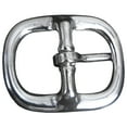 thumbnail image 1 of 4 Pack 1 In. Western Tack Malleable Iron Center Bar Nickle Plated Buckle, 1 of 2
