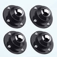 thumbnail image 1 of 4 Pack 1 Inch Self Adhesive Caster Wheels for Furniture, 28L Load Capacity Per Wheel, Low Profile Swivel Casters for Small Appliance Storage Bins, 1 of 5
