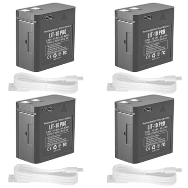Upgraded LIT-10 Battery For Trail Cameras - 10500mAh Extended Life Power