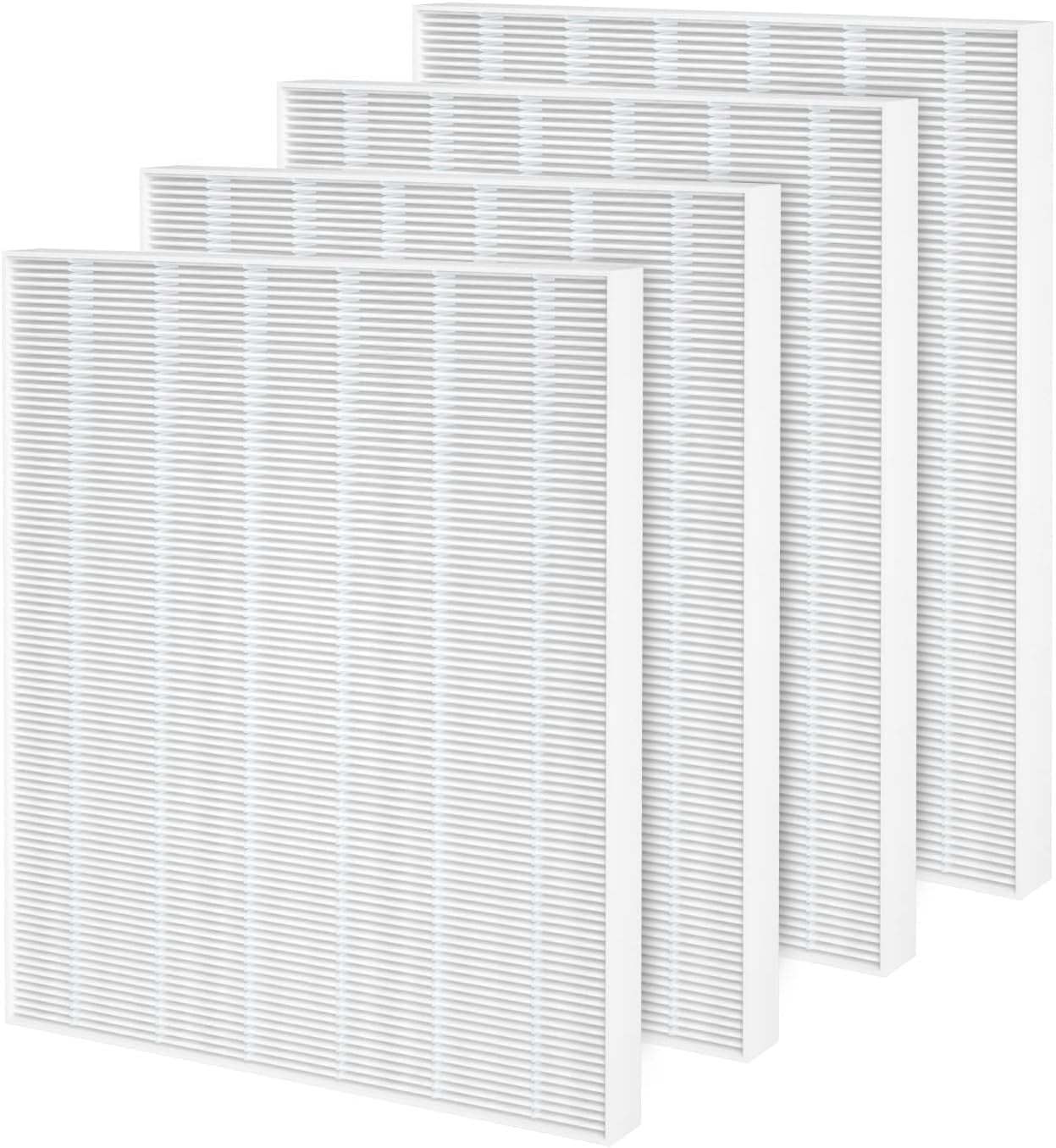 4-Pack 115115 Replacement HEPA Filter A for Winix C535, 5300-2, P300, 5300, 6300, 6300-2, AM90, C909, 9800, Repalce 115115