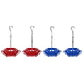 thumbnail image 1 of 4-Pack 12 Ounce Hummingbird Feeder – 30 Port with Perch & Built-In Ant Moat, 1 of 8