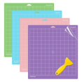 thumbnail image 1 of 4 Pack 12x12 Inch Cutting Mats for Explore Air 2/Air/One/Maker, Adhesive Sticky Replacement Cut Mats, 1 of 8