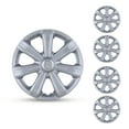 thumbnail image 1 of 4 Pack 14" Universal Wheel Rims Cover Hubcaps,Snap on Car Truck SUV,ABS+PC,Lacquer, 1 of 7