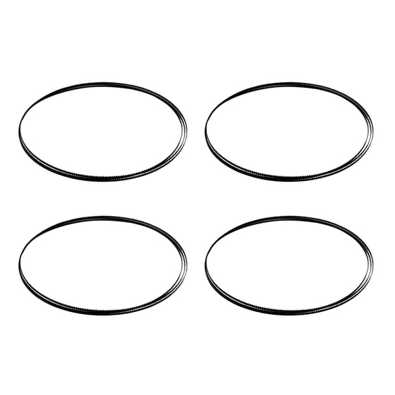 4 Pack 1400x3.2x0.4mm/55"x1/8"x0.016" Bandsaw Blade 14 TPI SK5 Thin Band Saw Blades for Cutting Wood, PVC, Thin Aluminium