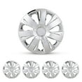 thumbnail image 1 of (4 Pack)15 inch Universal Wheel Rim Cover Hubcaps Snap on Car Truck Fit R15 Tire-Chrome, 1 of 9