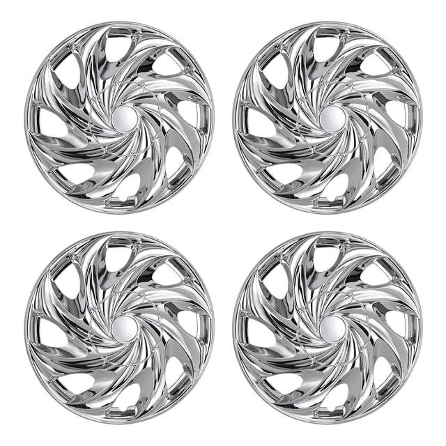 (4 Pack)15 Inch Universal Wheel Rim Cover Hubcaps Snap On Car Truck Fit ...