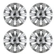 thumbnail image 1 of (4 Pack)15 inch Universal Wheel Rim Cover Hubcaps Snap on Car Truck Fit R15 Tire-Chrome, 1 of 8